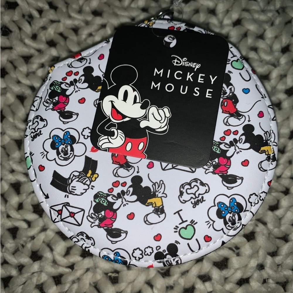Disney Mickey and Minnie Zip Jewelry Box